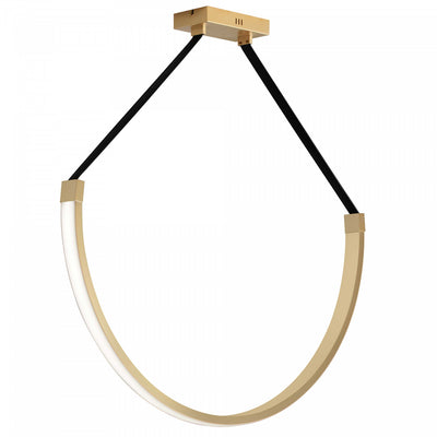 Dainolite Regan LED Pendant 50w Aged Brass White Silicone Diffuser Lamp|Luminaire suspendu Regan de Dainolite en silicone blanc qui diffuse la lumière, avec fini laiton vieilli et ampoule à DEL de 50 W
