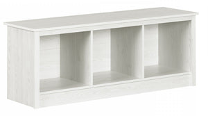 Toza Mudroom Storage Bench - White Pine