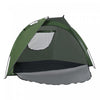 Outsunny Pop Up Tent, Beach Tent, Uv Protected Sun Shelter With Carry Bag And Ground Stakes For 2-3 Person, Green