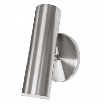 Dainolite Constance LED Wall Sconce 6w Satin Chrome Frosted Acrylic Diffuser Lamp|Applique murale Constance de Dainolite en acrylique givré qui diffuse la lumière, avec fini chromé satiné et ampoule à DEL de 6 W