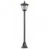 Outsunny Outdoor Garden Solar Post Lamp, Light Sensor Dimmable LED Lantern Bollard Pathway 63