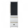 Forno Azienda 24" Dual Zone Wine Cooler, 15.8 Cu.Ft, 108 Bottles & 100 Cans, White - FWCDR6628-24WHT Refrigerator | Azienda cellier a vin 24 po a deux zones, 15,8 pi³, 108 bouteilles et 100 canettes, blanc – FWCDR6628-24WHT