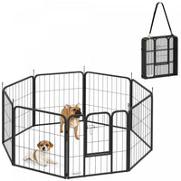 PawHut 8 Panels Dog Playpen, 22