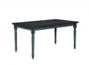 Willow Dining Table - Teal
