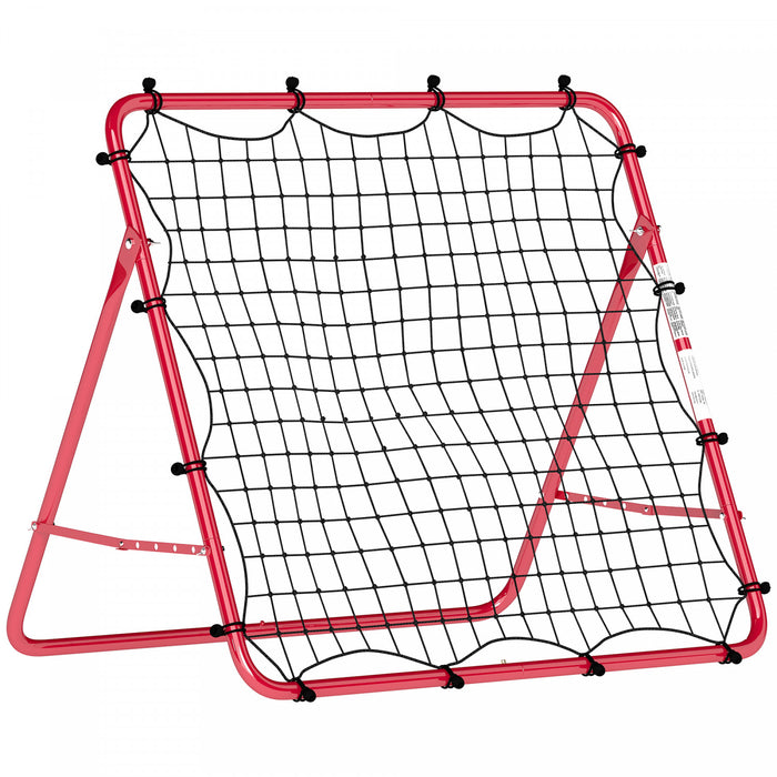 Soozier Soccer Rebounder Net, Bounce Back Net with 5 Adjustable Angles