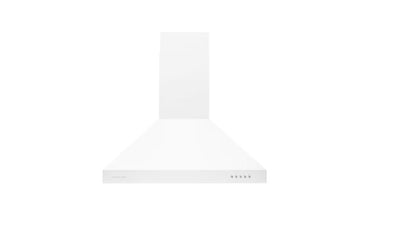 Hauslane 30" Convertible Wall-Mount Range Hood Matte White - WM-530WHT-30B|Hotte de cuisinière murale convertible Hauslane de 30 po en blanc mat - WM-530WHT-30B