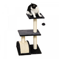 Pawhut Cat Tree Tower For Indoor Cats, 28 Inches Climbing Activity Center W/ Sisal Scratching Post, 