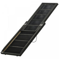Pawhut Folding Dog Ramp, 65 Inches Portable Pet Ramp With Carry Handle, Non-slip Rubber Ramp For Car