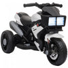 Aosom Kids Electric Pedal Motorcycle Powered Ride-On Toy 6v Battery Powered W/ Music Horn Headlights Motorbike For Girls Boy White