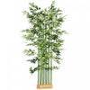 HOMCOM 5ft Tall Artificial Bamboo Tree, Fake Bamboo Plant for Home Decor