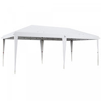 Outsunny 10'x19' Outdoor Easy Set Up Pop Up Tent Party Tent With Carry Bag