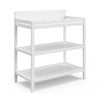 Storkcraft Alpine Changing Table with Water-Resistant Changing Pad - White