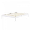 Vito Solid Wood Platform - Bed White