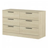 Step One Essential 6-drawer Dresser - Bleached Oak 