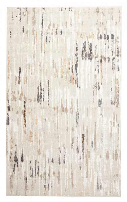 Juniper Contemporary/Modern 8'0\" x 10'0\" Area Rug in Taupe Indoor Area Rug