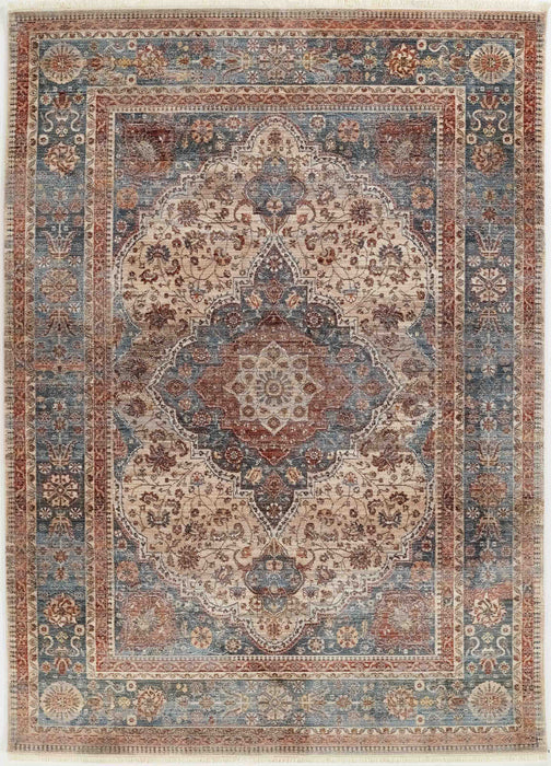 Irina Traditional 9'0\" x Area Rug in Multi Indoor Area Rug