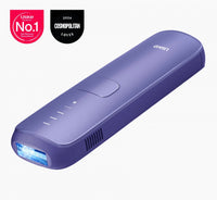 Ulike Air 3 IPL Hair Removal Device with Sapphire Ice-Cooling - Painless At-Home Laser - Purple