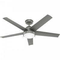 Skyflow Ceiling Fan with Light Fixture - Grey