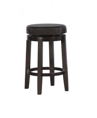 Maya Faux Leather Counter-Height Stool - Brown