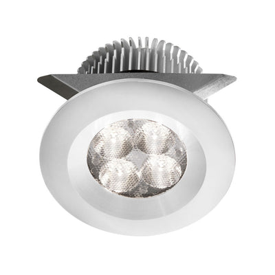 Dainolite Mpled 8 Pot Light White Dimmable Lamp|Luminaire cylindrique à encastrer Mpled de Dainolite à intensité variable, avec fini blanc et ampoule de 8 W