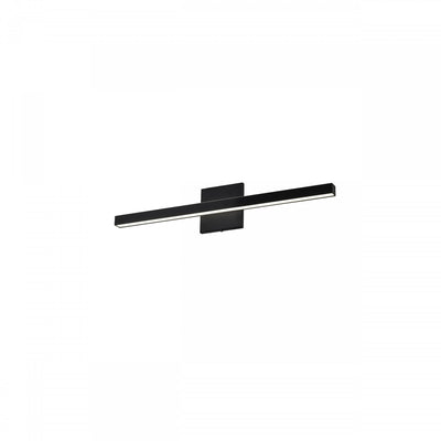Dainolite Arandel Vanity Light 18w LED Matte Black Diffuser Lamp|Lumière de coiffeuse Arandel de Dainolite qui diffuse la lumière, avec fini noir mat et ampoule à DEL de 18 W