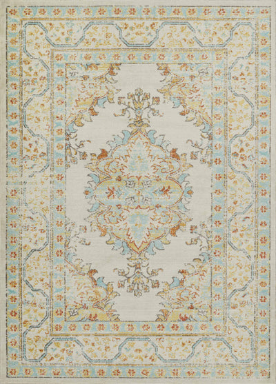 Esme Traditional 7'10" x 10'6" Area Rug in Ivory Indoor Area Rug | Tapis Traditionnel Esme 7'10" x 10'6" en Ivoire