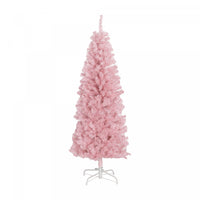 HOMCOM 5FT Artificial Christmas Tree with Automatic Open for Home Pink