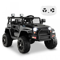 Costway 12v Battery Powered Ride On Truck Electric Kids Ride On Car With Remote Control 4-wheel Vehicle Toy For Boys & Girls