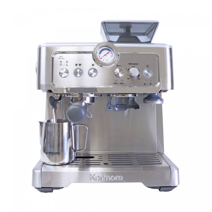 Kenmore Espresso Machine With Grinder & Milk Frother