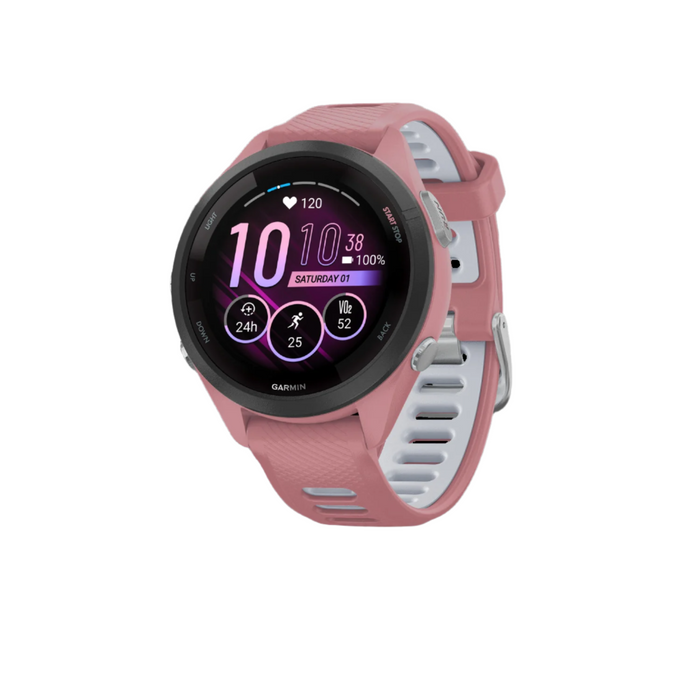 Garmin Forerunner® 265s Gps Smartwatch - Fitness Tracker W/ Multi-band Gps - Light Pink