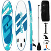 Goplus 10ft Inflatable Stand Up Paddle Board 6'' Thick W/ Aluminum Paddle Leash Backpack