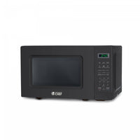 CHM Series Commercial Chef 0.7 Cu. Ft. Countertop Microwave Oven, CHM7MB, Black Countertop Microwave Less 1cuft 