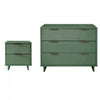 Granville Modern 2-Piece Dresser Set in Sage Green