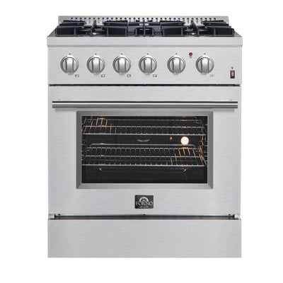 Forno Marco 30" Dual Fuel Range, Stainless Steel, 4.32 cu. ft. - FFSGS6197-30 | Cuisiniere a double combustible Marco 30 po en acier inoxydable, 4.32 pi³ - FFSGS6197-30