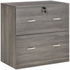 Vinsetto 2-drawer File Cabinet With Lock And Hanging Bar