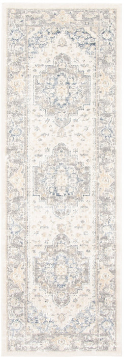 Bijara Blue Runner Area Rug - 2'8\" X 8'2\" 
