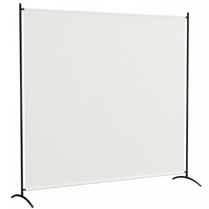 Outsunny Single Panel Privacy Screen, Uv30+ Room Divider, Beige
