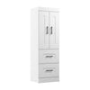 Bestar Edge 25 W Wardrobe - White