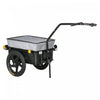Aosom Multi-functional Bike Trailer With 16\" Wheels, Grey