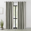 Thermaplus Alpine Light Grey Blackout Grommet Curtain Panel - 52 x 84