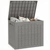 Outsunny 30 Gallon Outdoor Deck Box, Waterproof and UV Resistant Patio Box