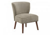 Monarch Specialties - Accent Chair, 33" H, Upholstered, Living Room, Bedroom, Brown Fabric, Walnut Wood Legs | Monarch Specialties - Chaise D'Appoint, 33"H, Rembourre, Salon, Chambre A Coucher, Marron, Pieds Bois De Noyer