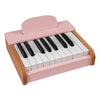 Costway 18 Keys Kids Piano Keyboard with Removable Music Stand One-key Start for Boys Girls Pink