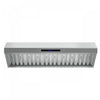 Forno Palazzo 60-Inch Wall Mounted Range Hood, Stainless Steel, Heavy Duty Baffle Filters- FRHWM5030-60 | Hotte murale Palazzo de 48 po en acier inoxydable, filtres a chicanes robustes-FRHWM5030-60