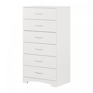Step One 6-drawer Chest - Pure White 