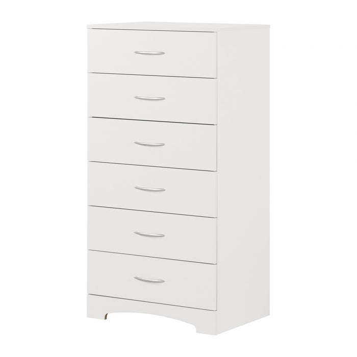Step One 6-drawer Chest - Pure White 