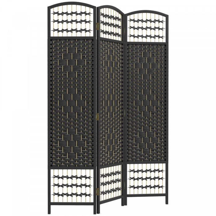 Homcom Folding Room Divider 5.6 Ft Privacy Screen Panel