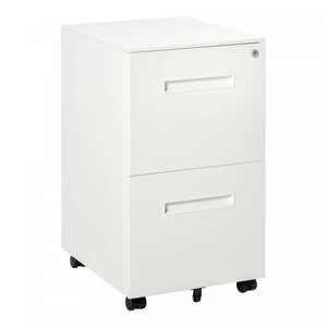 Vinsetto File Cabinet Vertical Filing Cabinet Lockable For Office