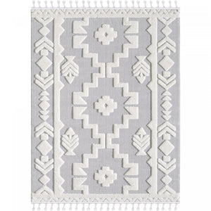 Quinto Tres Moroccan Shag Area Rug - 7'7