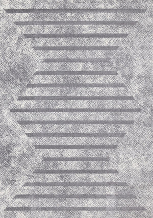 Covington Distressed Geometric Lines Indoor Area Rug - 6'7